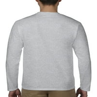 Niuer muški klasični dugi rukavi čvrste košulje casual majice za bejzbol pamučna mješavina meka osnovna majica
