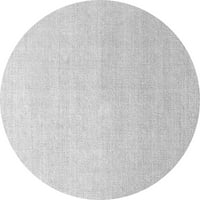 Ahgly Company zatvoreni okrugli orijentalni sivi industrijski prostirke, 6 'krug