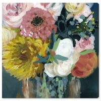 Wynwood Studio platno proljeće Loving kvadratni cvjetni i botanički cvjetovi zidni umjetnički platno print Pink