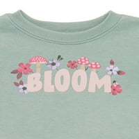 Ganimals Baby Girls Graphic Fleece Top, veličine 6 mjeseci - mjeseci