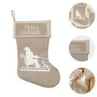 Božićna torba za pohranu kreativna torbica za slatkiše božićna čarapa viseća privjeska