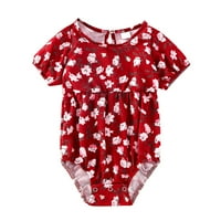 Clearance roditelja-dijete Ljetna moda Mali cvjetni print plaža haljina bez rukava za rukava Majke kćer Baby