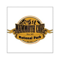 Cafepress - špilja Mammoth, naljepnica u Kentuckyju - kvadratna naljepnica 3 3