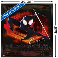 Zidni poster Spider-Man: s druge strane elementa pauka, 22.375 34 uokviren