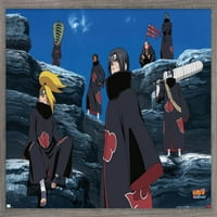 Naruto Shippuden-Akatsuki zidni poster, 14.725 22.375 uokviren