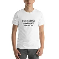 Stručnjak za usklađenost s okolišem, podebljana majica s kratkim rukavima od pamuka iz