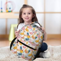 Dječji školski ruksak od visokokvalitetne damast tkanine s podesivim naramenicama za putovanja