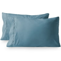 Goli kućni koronet plavi jastučnice za jastuk za mikrofiber, hipoalergenski, standardni set od 2
