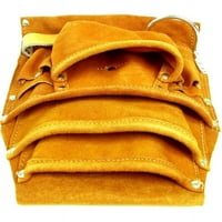 Stalwart Professional Pocket Torbica za torbicu za pravu kožu, narančasta