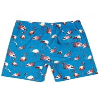 -Xl muški dječaci plivaju kratke hlače debla na ploči kratke hlače kupaći kostim dna s prednjim džepovima hlače