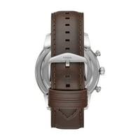 Fosilni muški Townsman Chronograph Brown Leather Watch FS5549
