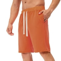 Kratke hlače jednobojne kratke hlače Ležerne ljetne sportske muške kravate s džepovima Muške Ležerne kratke ženske