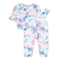 Pidžama Set za djevojčice, super mekan, prikladan za tijelo, 2 komada, veličine od 2 do 4 godine