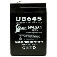 - Kompatibilan 94-baterija-zamjena univerzalne zapečaćene olovne kiseline baterije-uključuje adaptere za priključke
