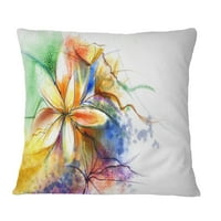 Dizajn apstraktni Višebojni cvjetni fuzijski jastuk s cvjetnim uzorkom-12.20