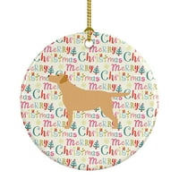 Keramički ukras sretan Božić Australskog psa Kelpie