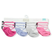 Pamučne čarape za novorođenčad i frotirne čarape za djevojčice od 0 mjeseci