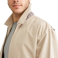 Auburn muški mikro vlakni zip prednja golf jakna