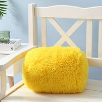 Osnove lepršavog ukrasnog jastuka, žuti