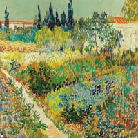 Zidni plakat Vincenta Van Gogha vrt u Arlesu, 22.375 34