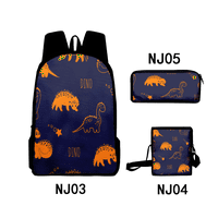 Školska torba Set Dinosaur School Rockpack za djevojčice 6 godina Slatki ruksak Oxford tkanina za školsku torbu