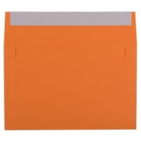 Omotnice od oguljenja i brtve, 5,75x8.75, narančasta reciklirana, 100 pakiranja