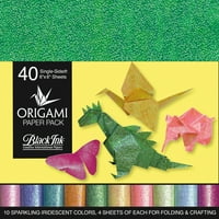 Pakiranje origami papira-Dugini listovi