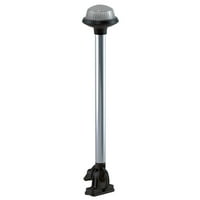 Sklopiva svjetiljka s vertikalnim nosačem od 1637 do 0 inča, bijela, okrugla, visoka 14-18 inča, Crna polimerna