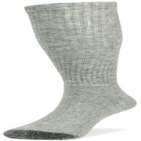 Čarape za djevojčice od pamuka visoke mekoće s podstavom za tele-parovi