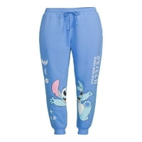 Disneyjeve grafičke jogger hlače Stitch Juniors