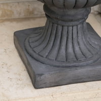 Plemenita kuća madeleine urn planter, antiknu siva