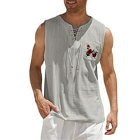 Majice bez rukava, Muški modni Casual topovi, prsluk s prslukom, muške košulje velike i visoke veličine, prsluk