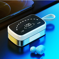 K bežične ušice Bluetooth Sport Slušalice Premium Fidelity Kvaliteta zvuka Slučaj za punjenje digitalnih LED zaslona