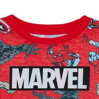 Marvel Toddler Boy Avengers Printani set pidžama, 2 komada, veličine 12m-5T