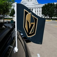 Las Vegas NHL Golden Knights nosač prozora za 2-smjernu automobilsku zastavu