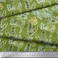 Baršunasta tkanina iz A-liste ostavlja Akvarelni otisak na tkanini širine dvorišta