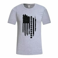 Muške majice grafička majica u stilu umjetničke četke majica za Dan neovisnosti prigodna Majica Četvrtog srpnja