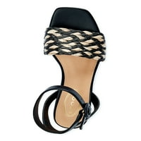 Scoop ženska juta omotana sandalama s blok petama