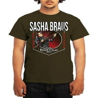 Napad na sezonu Titana Sasha Braus Circle Graphic Tee s kratkim rukavima za muškarce