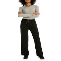 Ženske teretne hlače od elastičnog pletiva od elastičnog pletiva s vezicama u struku. 003