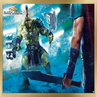 Kinematografski svemir-Thor-Ragnarok - Zidni plakat s Hulkom u areni, 22.375 34