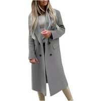 Ženske jakne s dugim rukavima jakna vruća prodaja zazor i zimske žene casual vrhovi kaputa dugih rukava Odjeljak