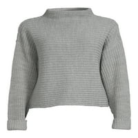 Vremenski i trupe ženskog horizontalnog pletenog džempera