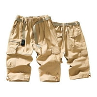 Muška modna casual multi džepna kopča s patentnim zatvaračem Teretne hlače vanjske kratke hlače kratke hlače kratke