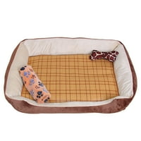 Prostirka za krevet za pse uzgajivačnica kućni ljubimac Psić topli krevet plišano ugodno gnijezdo prostirka za