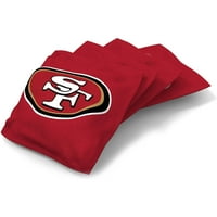 Wild Sports NFL San Francisco 49ers XL Bean Bag 4PK