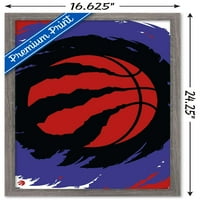 Toronto Raptors - plakat s logotipom na zidu, 14.725 22.375