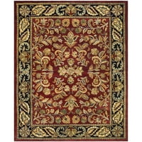 Tradicionalni vuneni tepih od$$, Crveno Zlato, 3' 5'