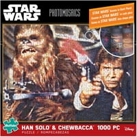 Buffalo foto mozaik igre Ratovi zvijezda Han Solo i Chubacca-puzzle