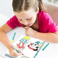Disneevska bilježnica za crtanje Mikija i Minnie sa šljokicama, bojanka za aktivnosti